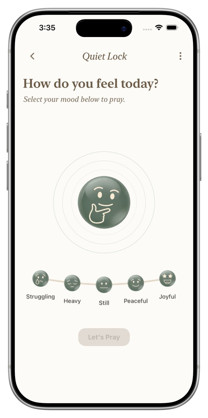 How do you feel today mood selector